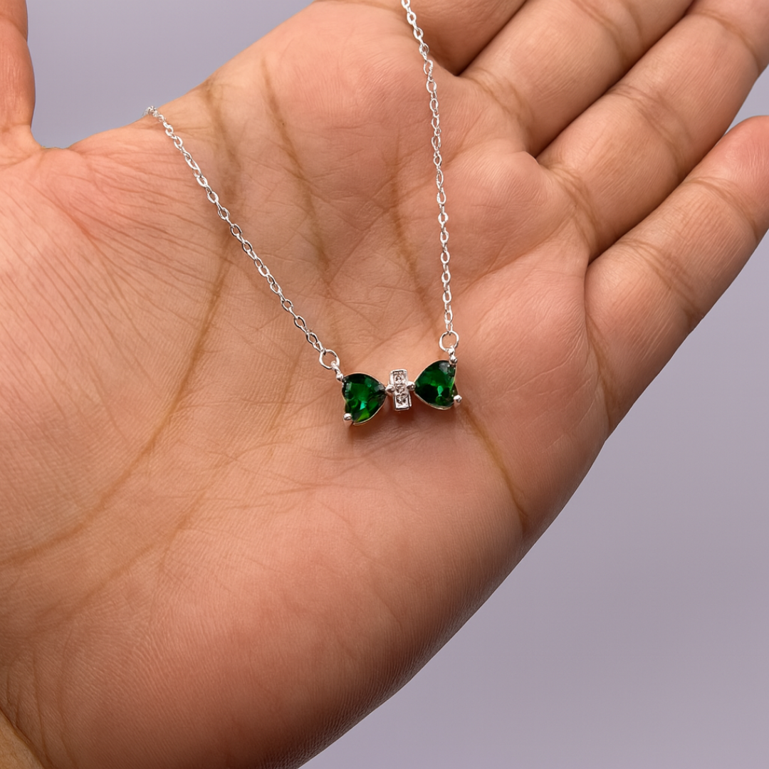 Collar Moño Zirconias