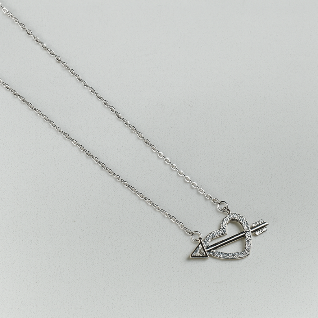 Collar Corazón Flecha
