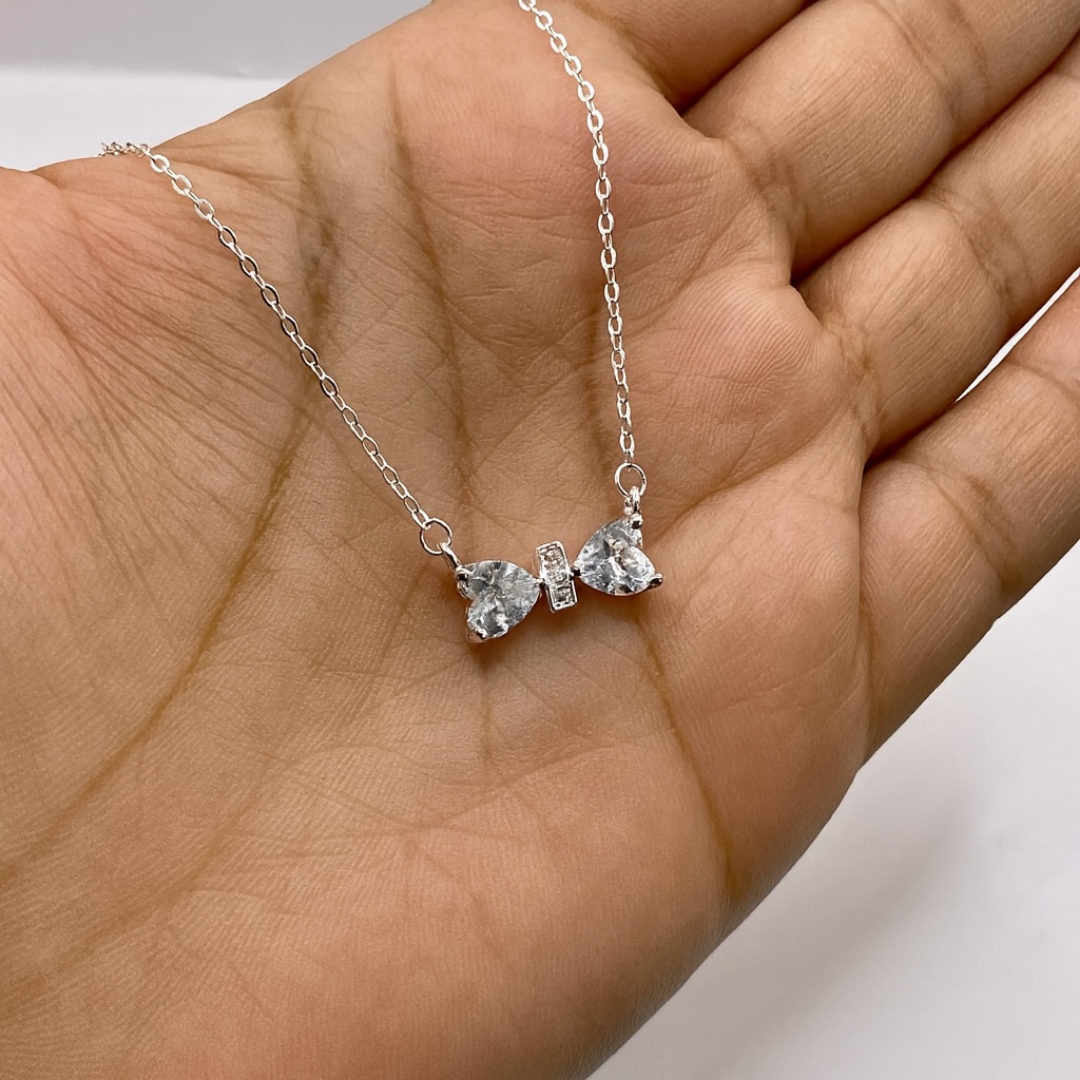 Collar Moño Zirconias