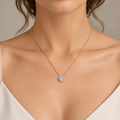 Collar Zirconia de Corazón