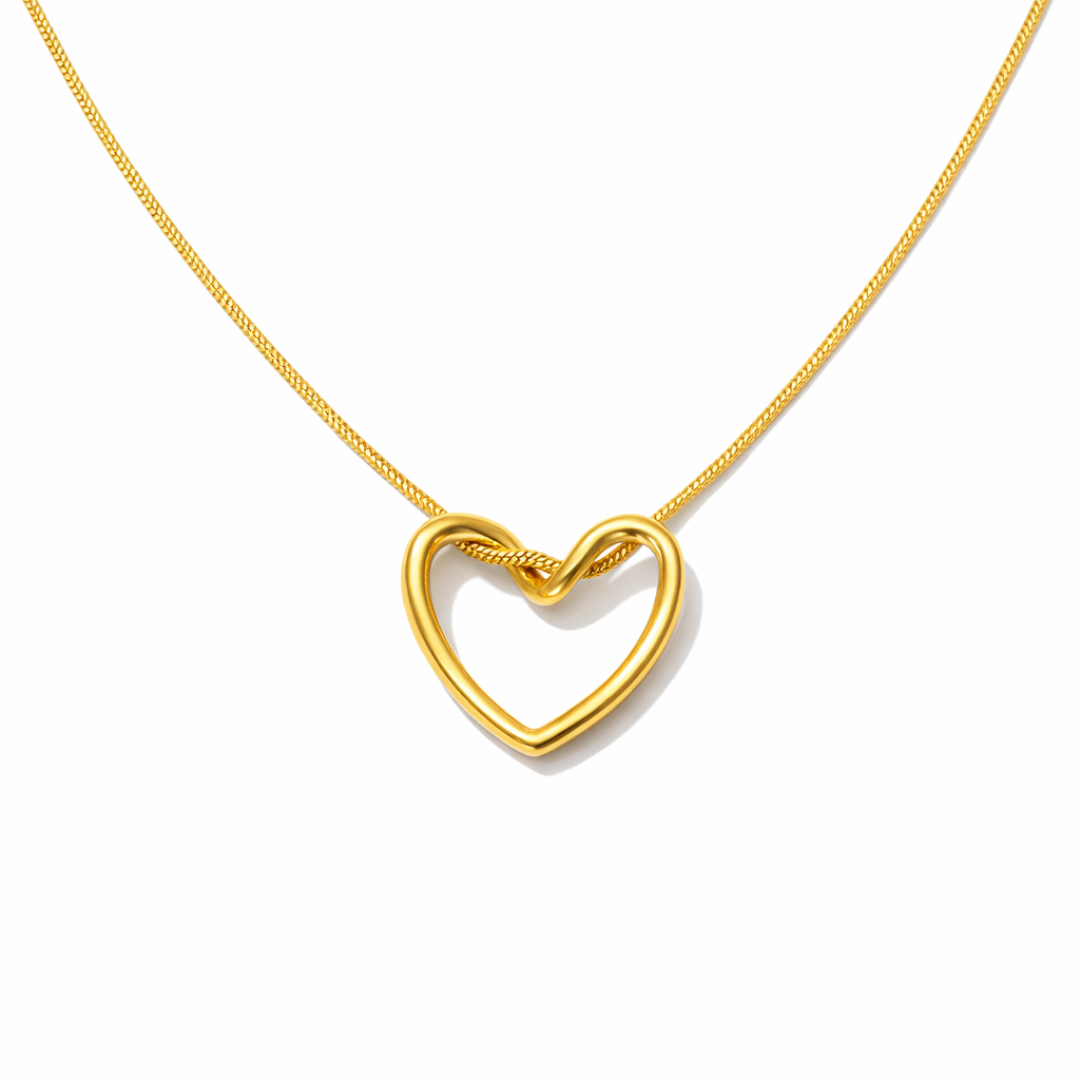 Collar Silhouette of Heart