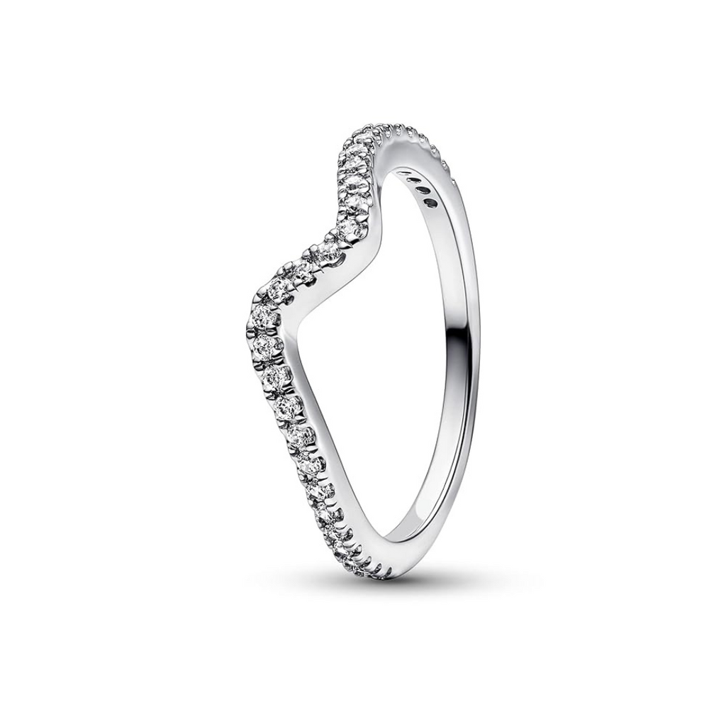 Anillo Ola Brillante