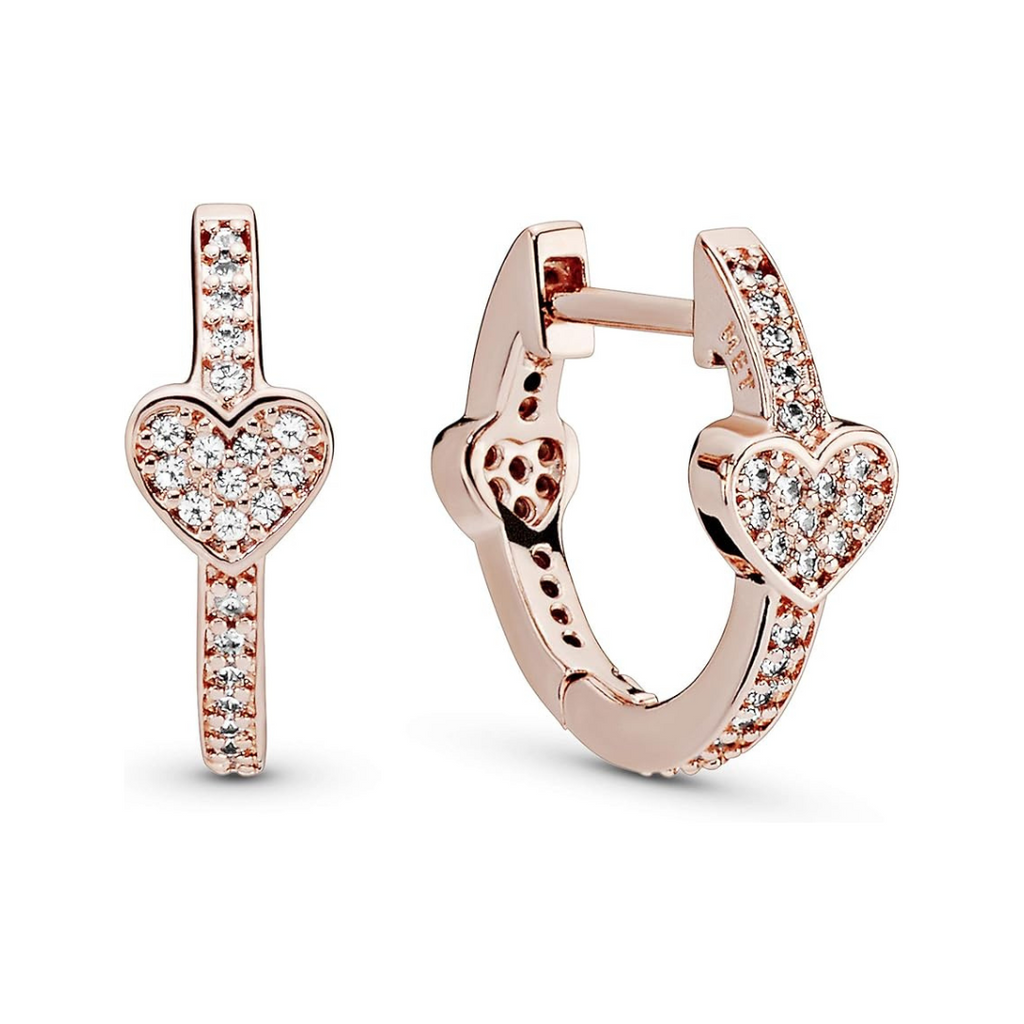 Aretes Arracada corazón