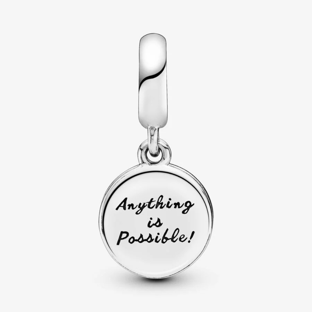 Charm de Trébol con Zirconias