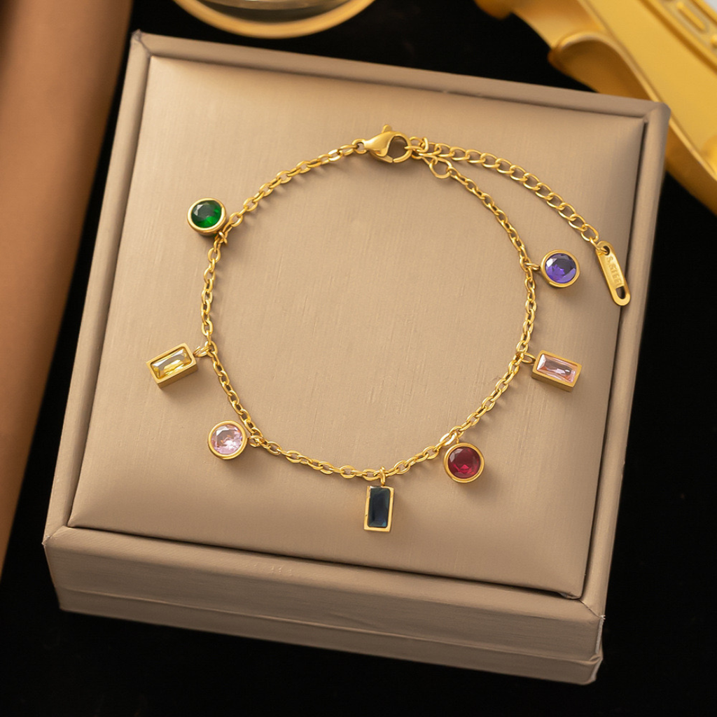 Pulsera Colored Zirconias