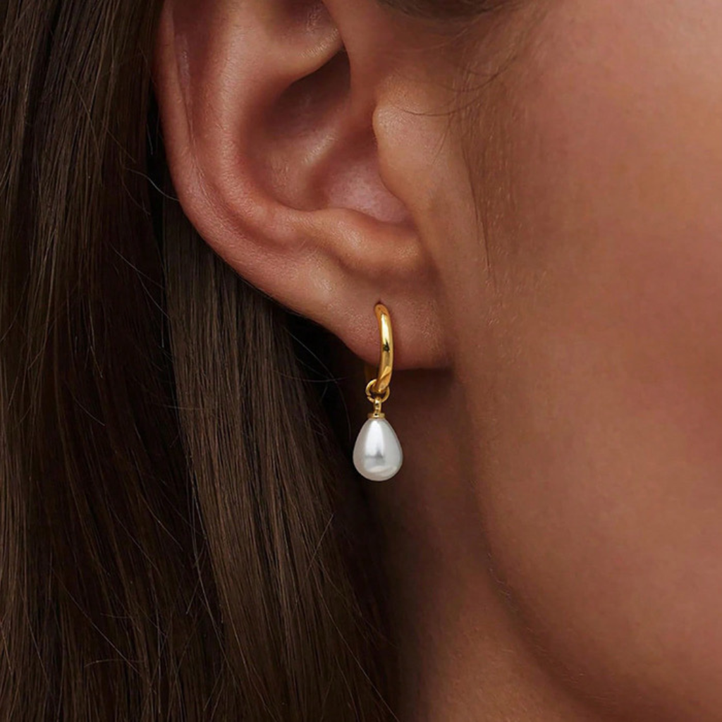 Aretes Hanging Pearl