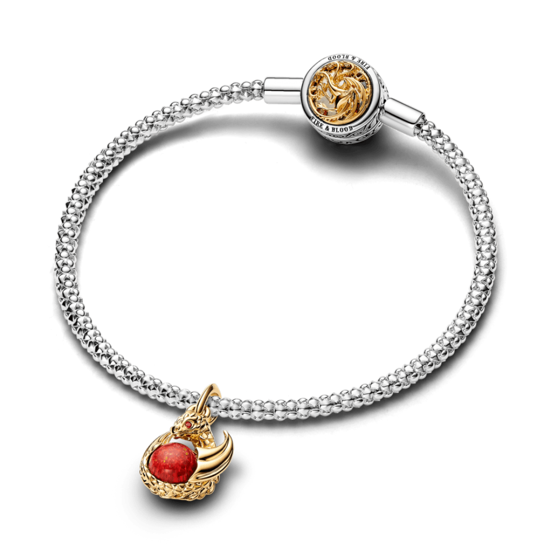 Charm Colgante Dragón de Fuego de Juego de Tronos