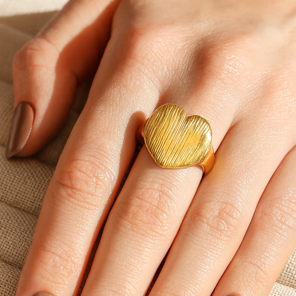 Anillo Flat Heart