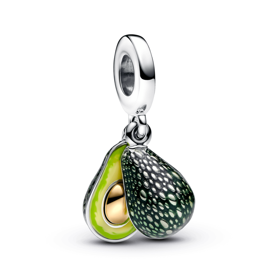 Charm Colgante Doble Aguacate