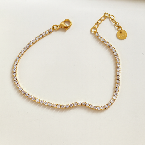 Pulsera Tenis Gold