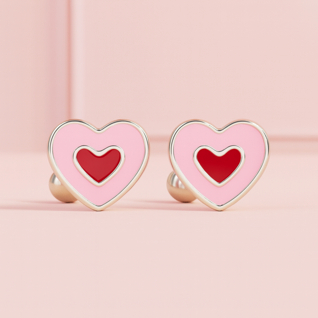 Aretes Corazón