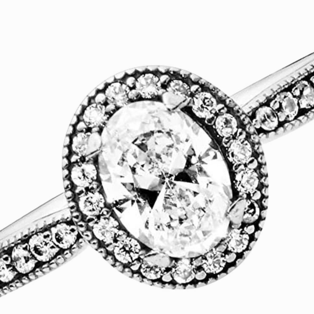 Anillo Solitario Ovalo