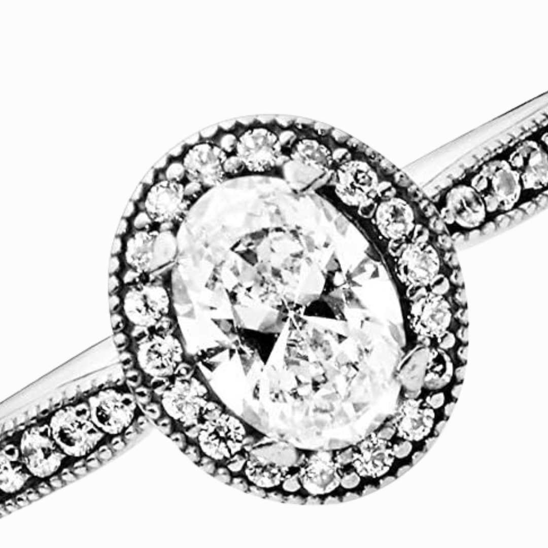 Anillo Solitario Ovalo