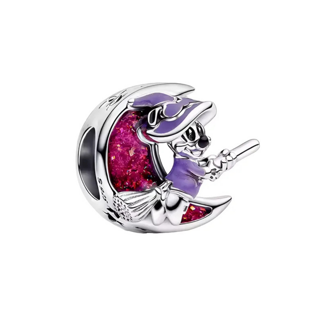 Charm Minnie Mouse Bruja Oscura Halloween