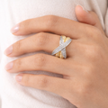 Anillo Crossed