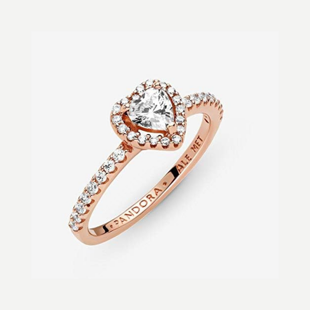 Anillo Corazón Zirconia