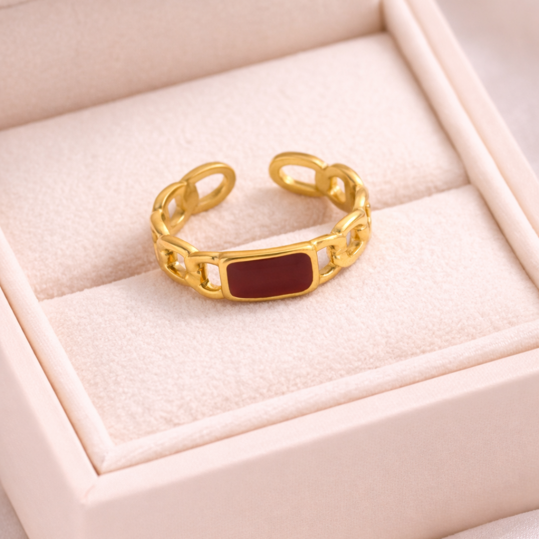 Anillo Red Chain