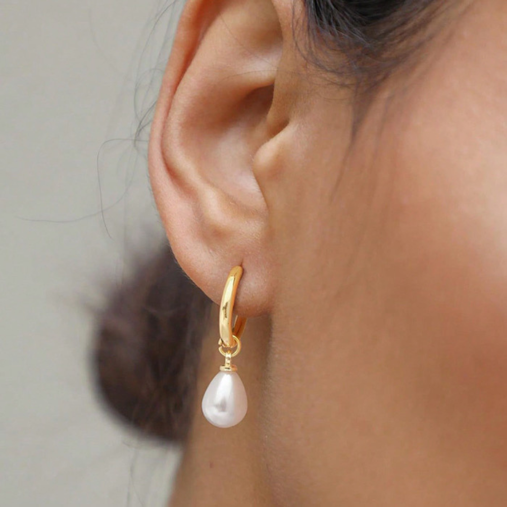 Aretes Hanging Pearl