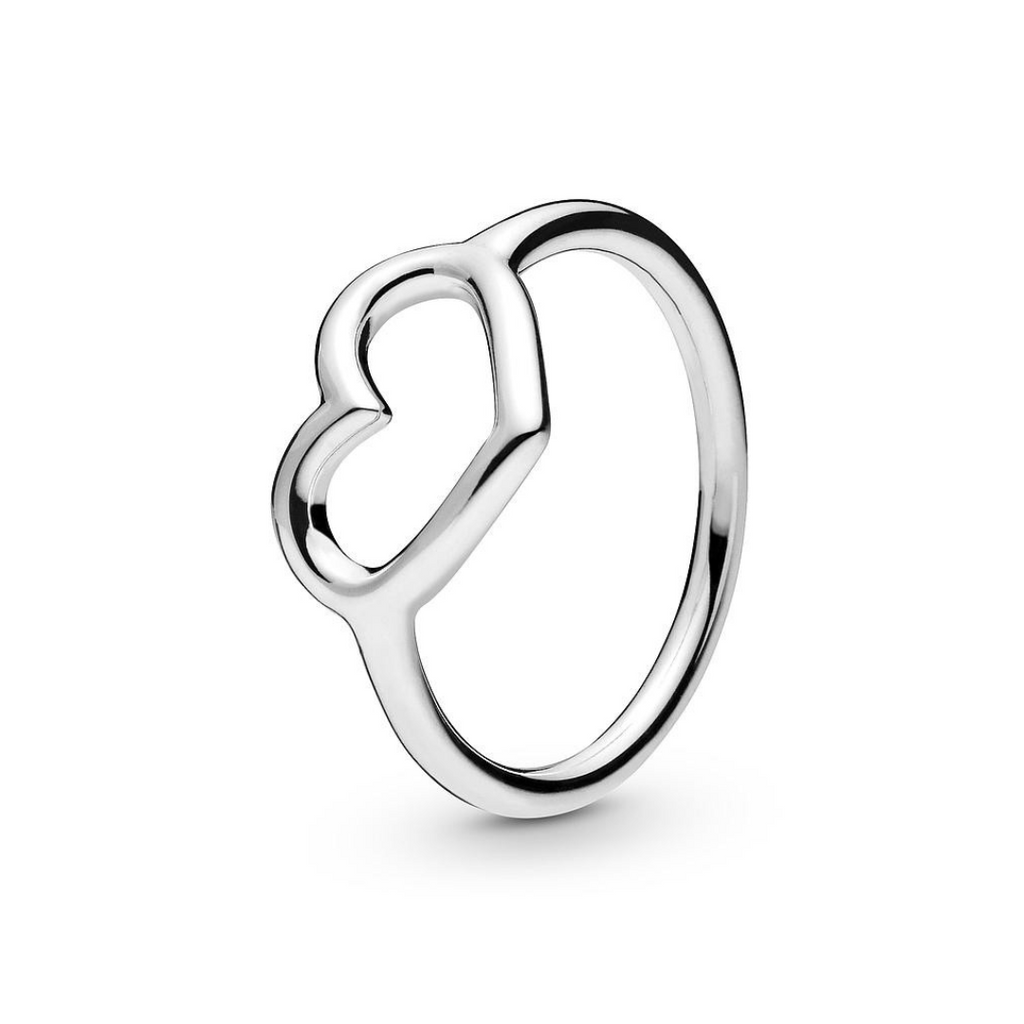 Anillo Corazón Silueta
