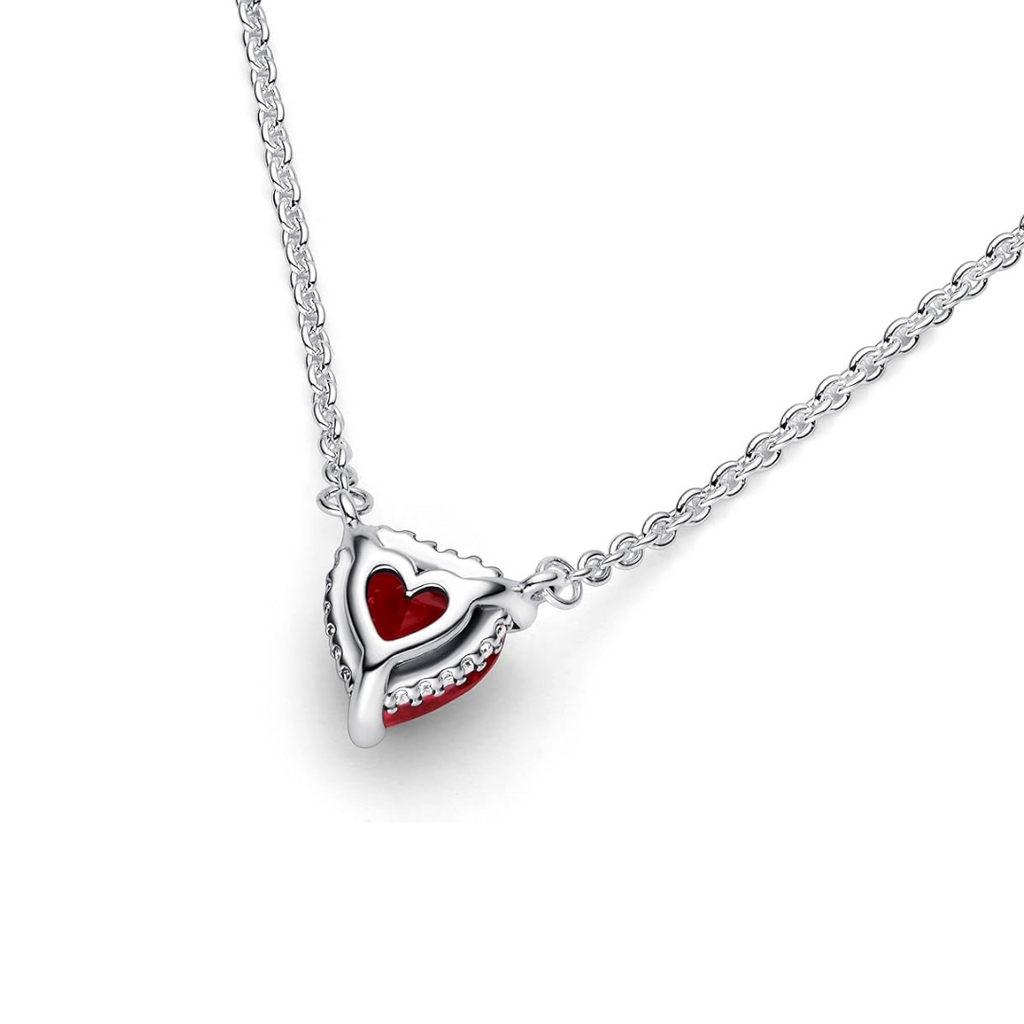 Collar Corazón Rosa