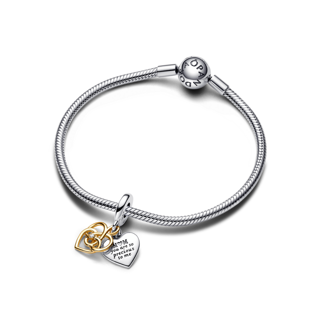 Charm Corazón Doble Grabable