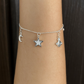 Pulsera Planeta, Estrella y Luna