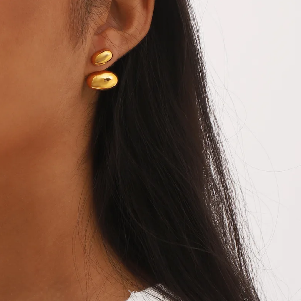 Aretes Double Oval