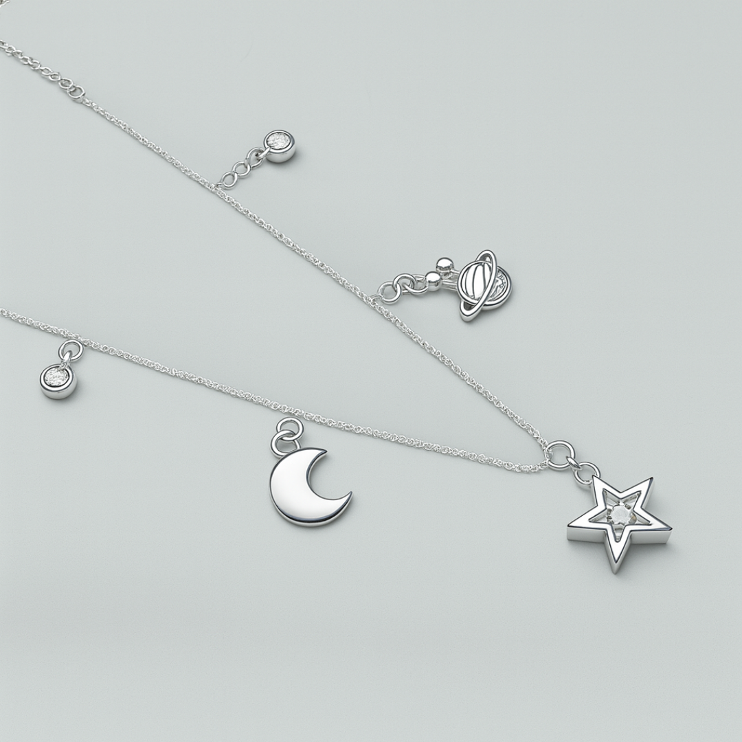 Pulsera Planeta, Estrella y Luna
