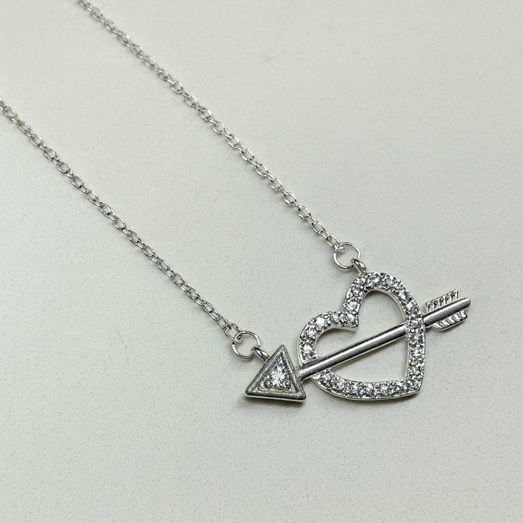 Collar Corazón Flecha
