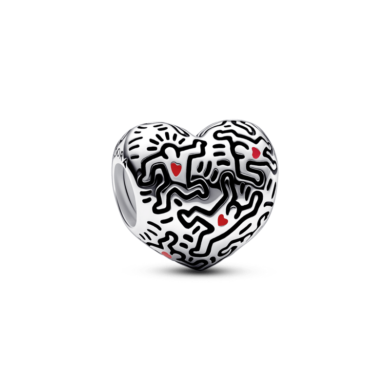Charm Corazón Keith Haring