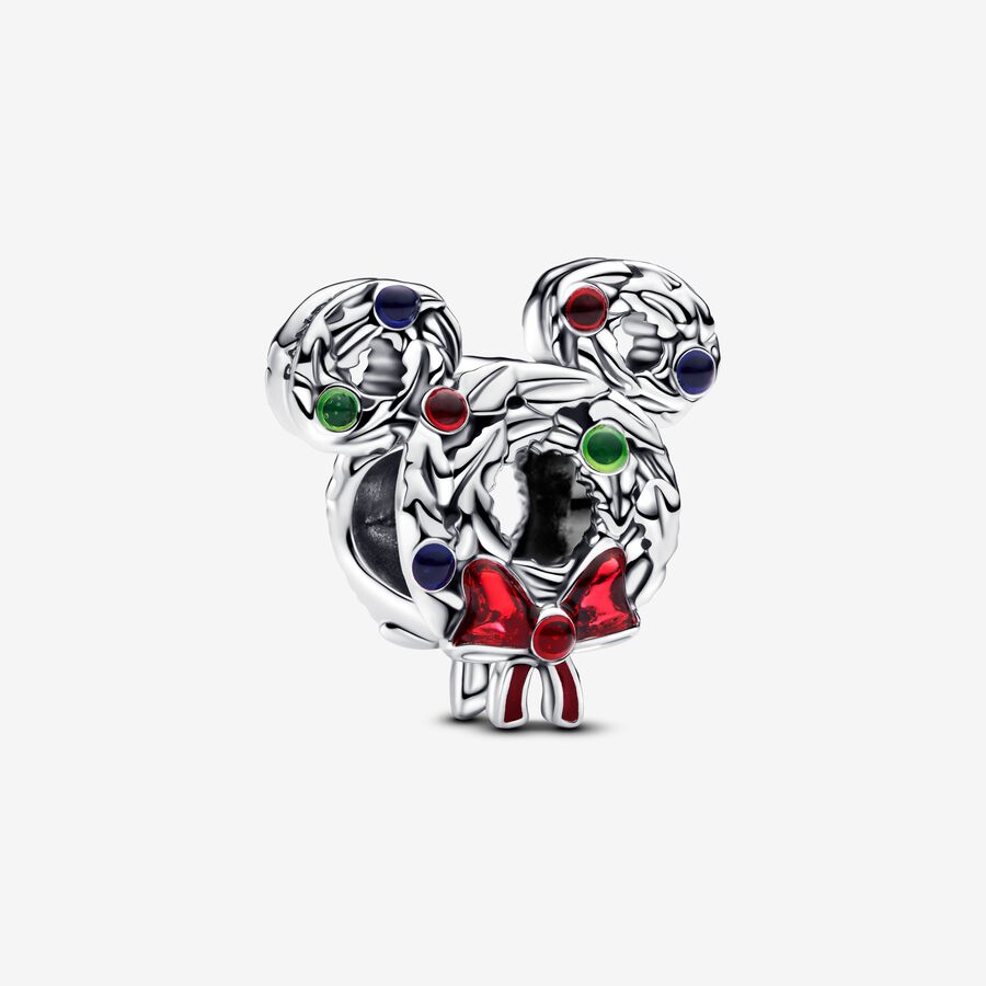 Charm Corona Navidad Mickey Mouse
