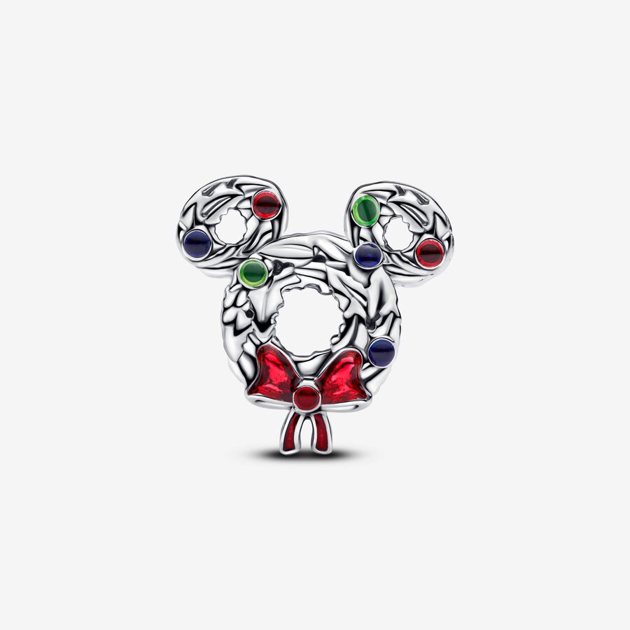 Charm Corona Navidad Mickey Mouse