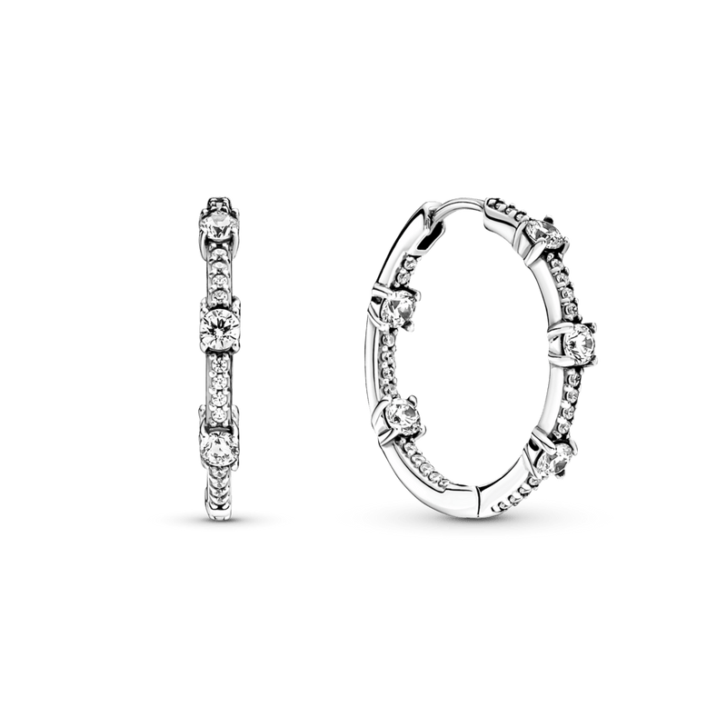 Aretes Arracada Zirconias