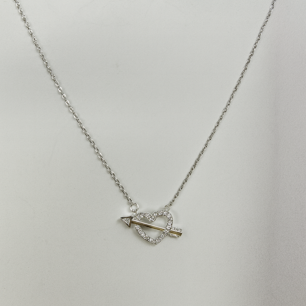 Collar Corazón Flecha