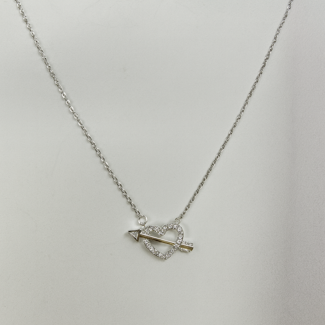 Collar Corazón Flecha