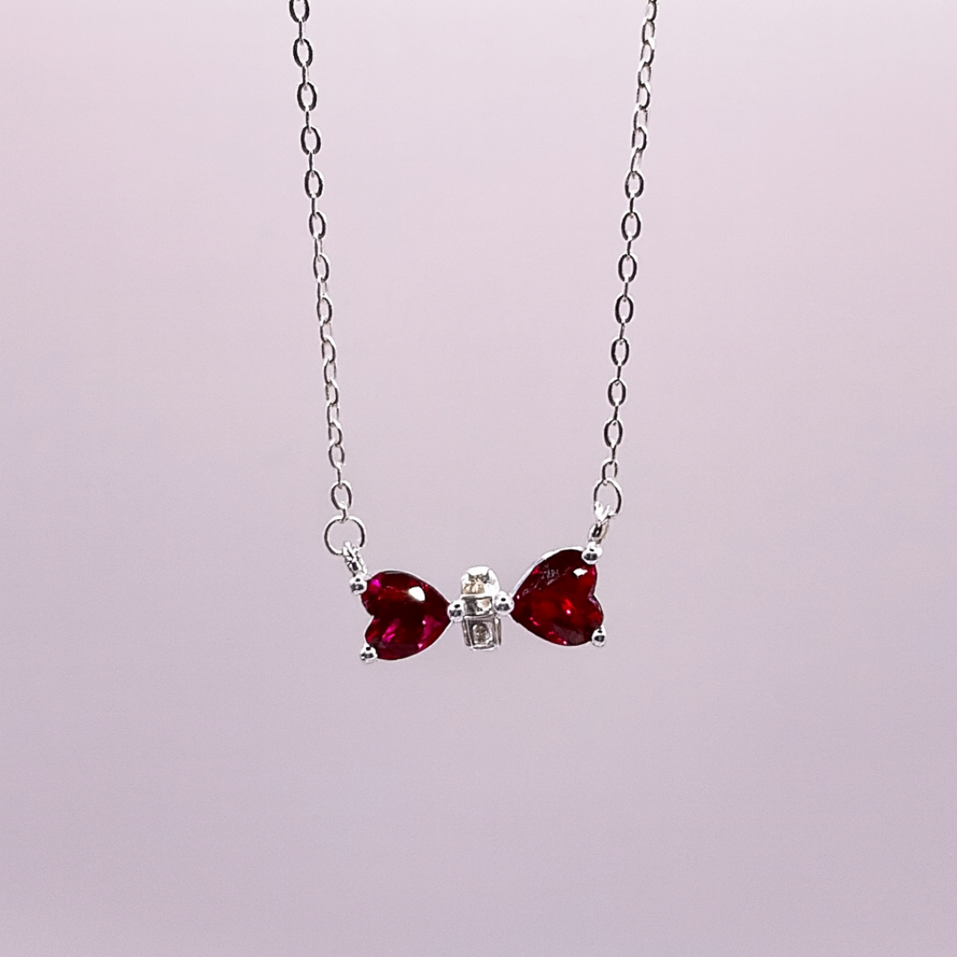 Collar Moño Zirconias