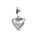 Charm de Corazón con Orejas de Perro