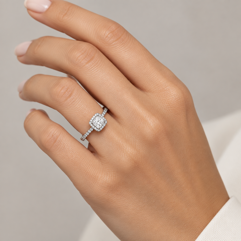 Anillo Cuadrado Clasico