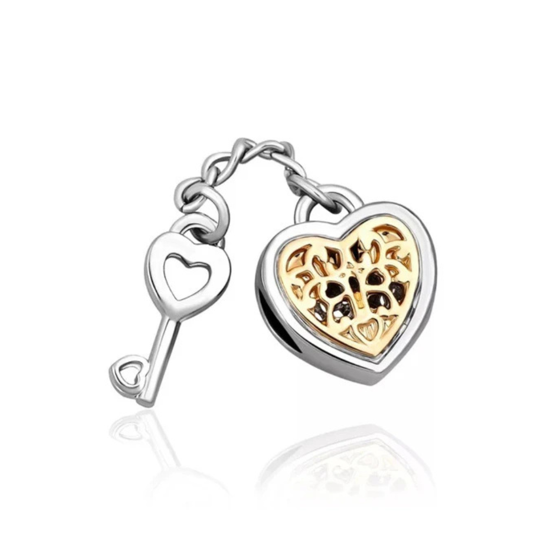 Charm Candado y Llave