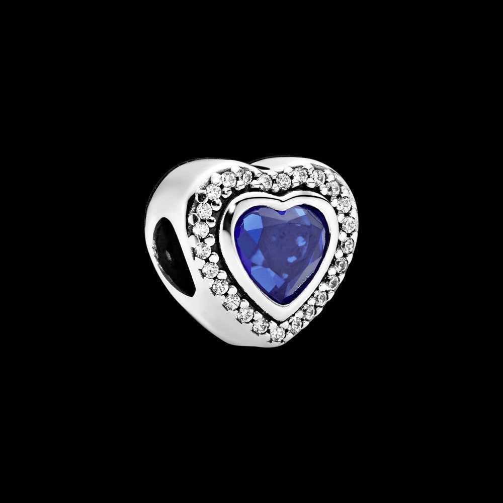 Charm Corazón Zirconia
